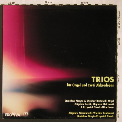 V.A.Trios Für Orgel & 2 Akkordeons: Trigonos/Por Dia De Anos/Conductus, ProViva/Intersound(ISPV 158), D, m-/vg+, 1990 - LP - L6584 - 9,00 Euro