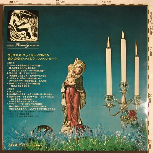 V.A.Christmas Family Album: 8 Tr., Foc, Telefunken (SET 5017), J, 1965 Typ: LP Best.-Nr.: L6590 Preis: 6,00 Euro