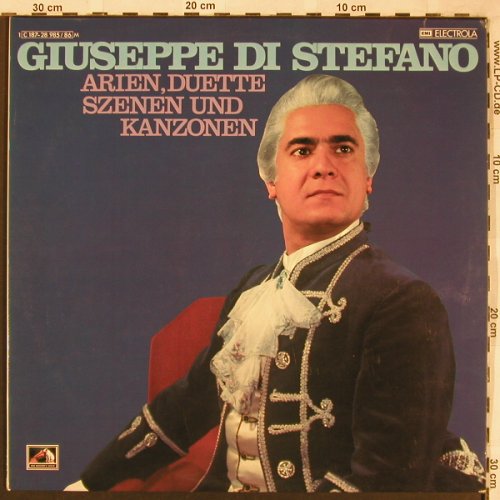 di Stefano,Giuseppe: Arien, Duette, Szenen u.Kanzonen, EMI Electrola (C 187-28 985/86), D Typ: 2LP Best.-Nr.: L6595 Preis: 7,50 Euro