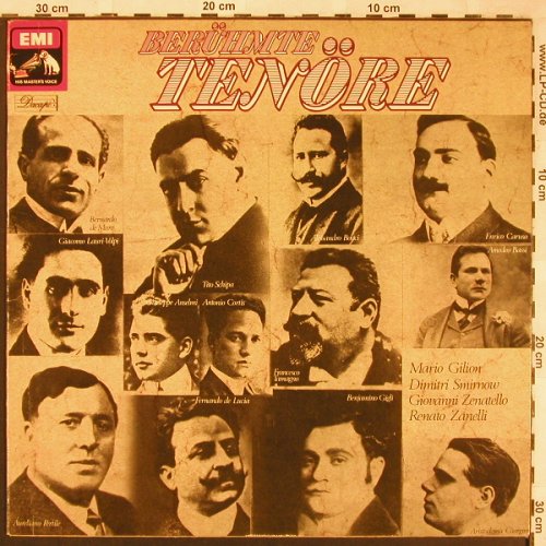 V.A.Berühmte Tenöre: Zenatello,Tamagno...D.Smirnow, EMI (049-03 005), D Typ: LP Best.-Nr.: L6596 Preis: 5,00 Euro
