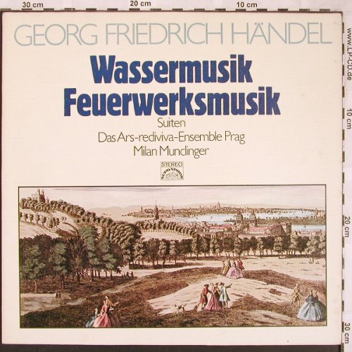 Händel,Georg Friedrich: Wassermusik / Feuerwerksmusik, Supraphon(87 490 KK), D, 1973 - LP - L6601 - 6,00 Euro