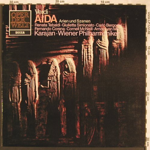 Verdi,Giuseppe: Aida  - Arien & Szenen, Decca(SMD 1140), D,  - LP - L6603 - 5,00 Euro