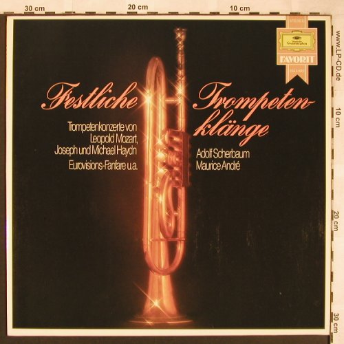 V.A.Festliche Trompetenklänge: Mozart,Delalande,Haydn,Charpentier, D.Gr.Favorit (2535 622), D, 9Tr., 1979 Typ: LP Best.-Nr.: L6606 Preis: 5,00 Euro