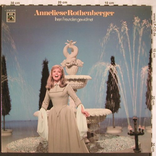 Rothenberger,Anneliese: Ihren Freunden gewidmet, Foc, EMI(C 047-29 139), D, 1972 - LP - L6608 - 5,00 Euro