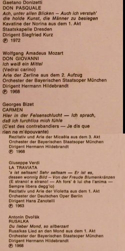 Rothenberger,Anneliese: Ihren Freunden gewidmet, Foc, EMI (C 047-29 139), D, 1972 Typ: LP Best.-Nr.: L6608 Preis: 5,00 Euro