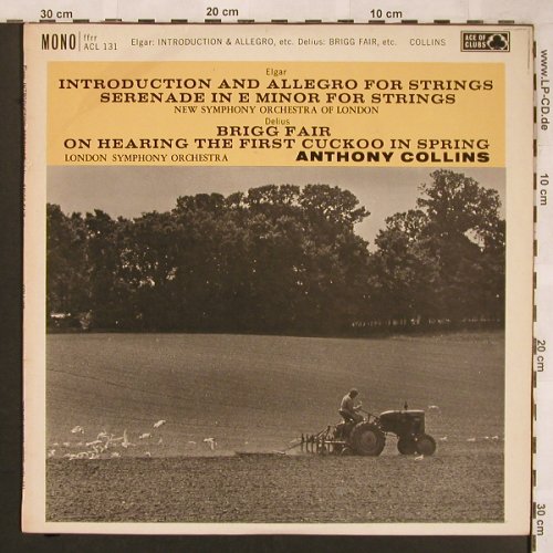 Elgar,Edward / Delius: Introduction & Allegro For Strings, Ace Of Clubs(ACL 131), UK, 1961 - LP - L6626 - 5,00 Euro