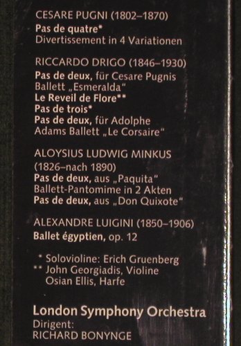 V.A.Balettmusik: Minkus,Drigo,Pugni,Luigini, Foc, Decca, Box (6.35389 DX), D, FS-New, 1978 Typ: 2LP Best.-Nr.: L6627 Preis: 20,00 Euro