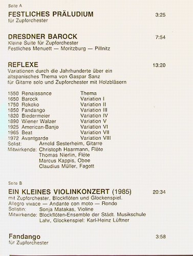 Badisches Zupforchester: Folge 7, Fried Walter, Foc, Zupfmusik-Diskothek(ZD 0216), D,  - LP - L6628 - 7,50 Euro