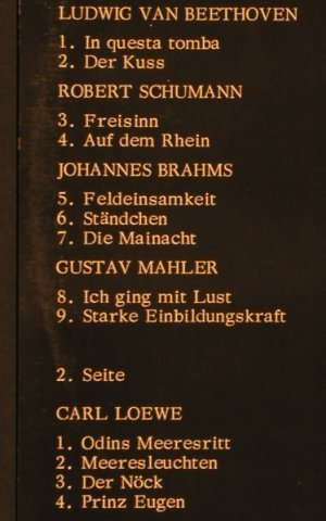 van Bargen,Holger: Lieder u.Balladen, Guenter Stoeck(66.21688), D,  - LP - L6629 - 7,50 Euro