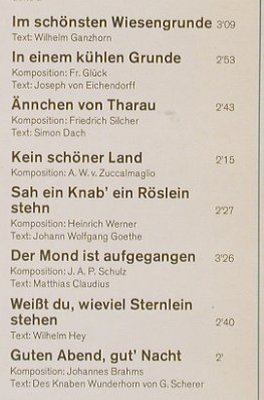 Schreier,Peter: singt Volkslieder, Eterna (8 35 060), DDR, 1976 Typ: LP Best.-Nr.: L6631 Preis: 5,00 Euro