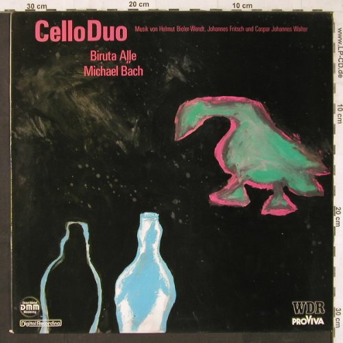 Walter,C.J./J.Fritsch/H.BielerWendt: Celloduo/Commodo E Lamentoso/ II/Im, Proviva / WDR(ISPV 157), D, 1987 - LP - L6661 - 9,00 Euro