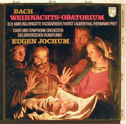 Bach,Johann Sebastian: Weihnachts-Oratorium, Box, Philips(6703 037), NL, 1973 - 3LP - L6679 - 9,00 Euro