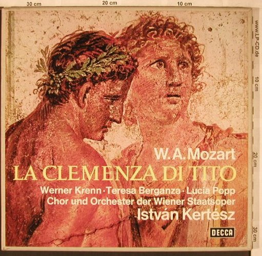 Mozart,Wolfgang Amadeus: La Clemenza Di Tito,Box, Decca (SET 357/58/59), D Typ: 3LP Best.-Nr.: L6685 Preis: 12,50 Euro