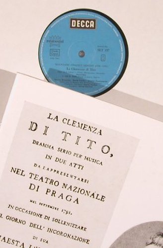 Mozart,Wolfgang Amadeus: La Clemenza Di Tito,Box, Decca (SET 357/58/59), D Typ: 3LP Best.-Nr.: L6685 Preis: 12,50 Euro