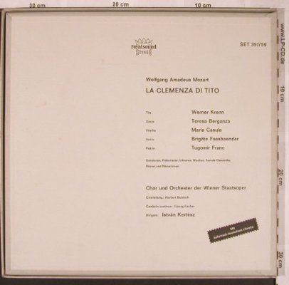 Mozart,Wolfgang Amadeus: La Clemenza Di Tito,Box, Decca(SET 357/58/59), D,  - 3LP - L6685 - 12,50 Euro