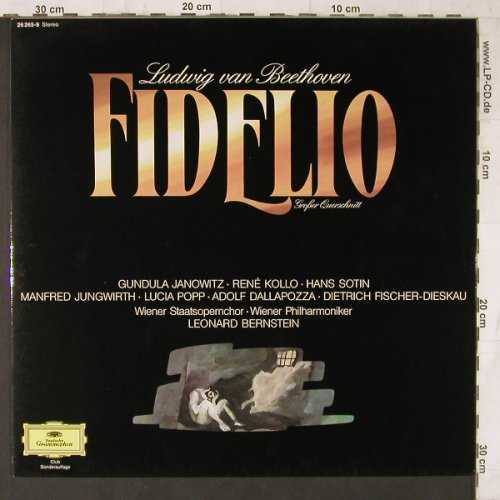 Beethoven,Ludwig van: Fidelio-Gr.Querschnitt, D.Gr.(26 265-9), D, Ri, 1979 - LP - L6702 - 6,00 Euro