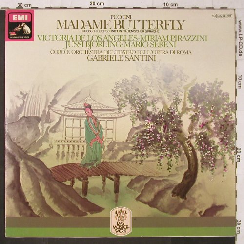 Puccini,Giacomo: Madame Butterfly-Gr.Querschnitt, EMI (037-03 071), D, Ri Typ: LP Best.-Nr.: L6713 Preis: 5,00 Euro