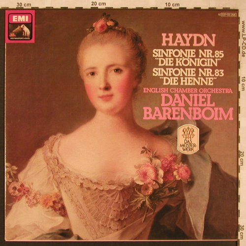 Haydn,Joseph: Sinfonien Nr. 85 & Nr. 83, EMI (037-03 256), D, 1976 Typ: LP Best.-Nr.: L6714 Preis: 6,00 Euro