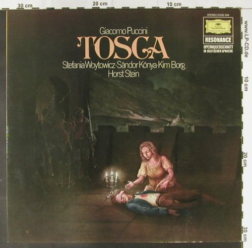 Puccini,Giacomo: Tosca-Querschnitt in dt. Sprache, D.Gr. Resonance(2535 394), D, 1980 - LP - L6724 - 5,00 Euro