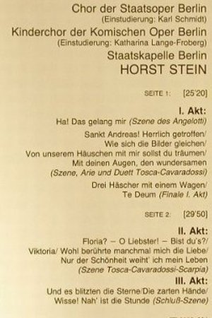 Puccini,Giacomo: Tosca-Querschnitt in dt. Sprache, D.Gr. Resonance(2535 394), D, 1980 - LP - L6724 - 5,00 Euro