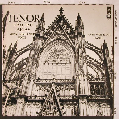 Wustman,John: Oratorio Arias for Tenor Voice, Music Minus One(MMO 7077), US,  - LP - L6727 - 7,50 Euro