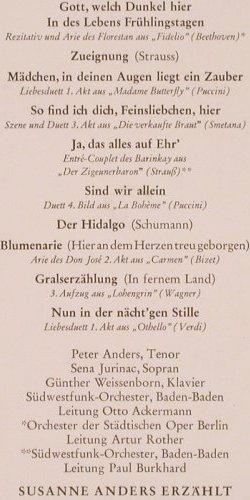 Anders,Peter: Die goldene Stimme, Electrola/Dacapo (E 83 380), D Typ: LP Best.-Nr.: L6738 Preis: 5,00 Euro
