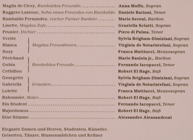 Puccini,Giacomo: La Rondine-Die Schwalbe(ital.) Foc, RCA Extra(26 072-9), D,  - 2LP - L6739 - 7,50 Euro