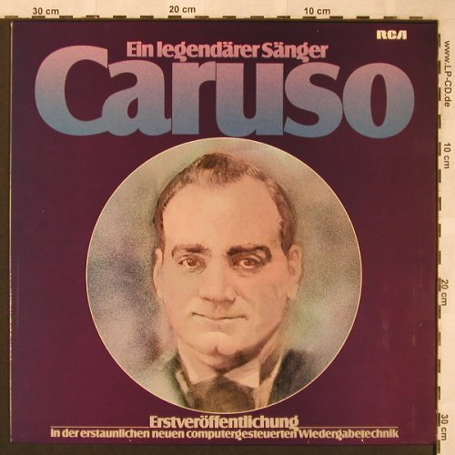 Caruso,Enrico: Ein legendärer Snger, RCA(RL 11749), D, 1976 - LP - L6747 - 6,00 Euro