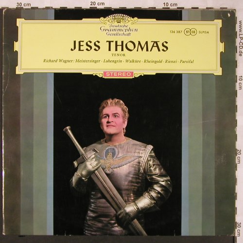 Thomas,Jess: Wagner:Meistersinger,Lohengrin..., D.Gr.(SLPEM), D, m-/vg+, 1963 - LP - L6750 - 6,00 Euro