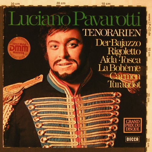 Pavarotti,Luciano: Tenorarien, Decca(6.41501 AZ), D, 1974 - LP - L6751 - 5,00 Euro