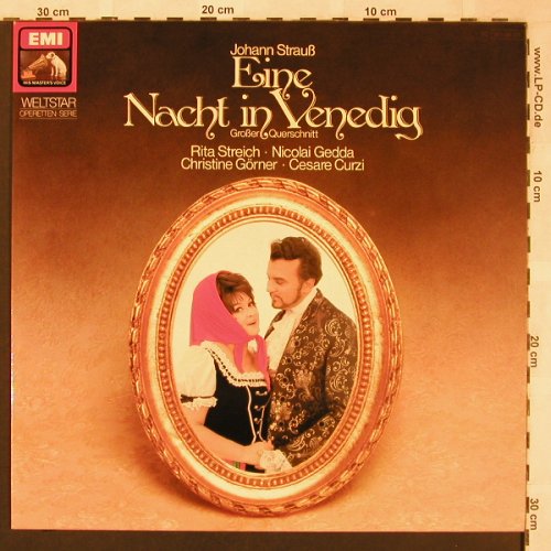 Strauß,Johann: Eine Nacht in Venedig,Großer Quers., EMI(12 8200 1), D, Ri, 1968 - LP - L6753 - 5,00 Euro