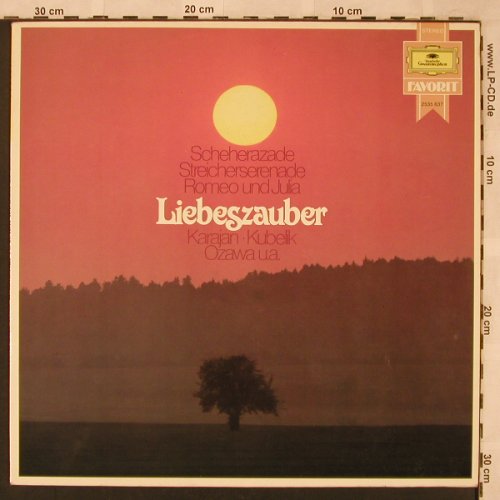 V.A.Liebeszauber: Scheherazade,Streicherseenade..., D.Gr. Favorit(2535 637), D, Ri, 1979 - LP - L6767 - 5,00 Euro