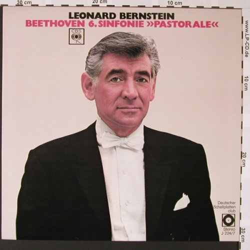 Beethoven,Ludwig van: Sinfonie Nr.6 F-dur op.68 Pastorale, CBS(J 224/7), D, Ri, 1963 - LP - L6773 - 6,00 Euro