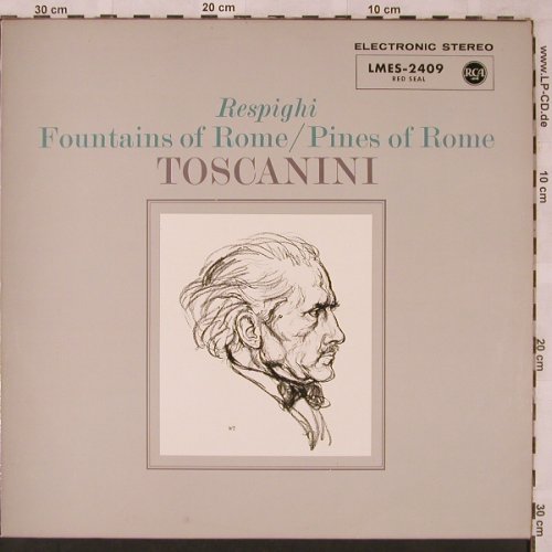 Respighi,Ottorino: Fountains of Rome/Pines of Rome, RCA(LMES-2409), D,  - LP - L6778 - 9,00 Euro