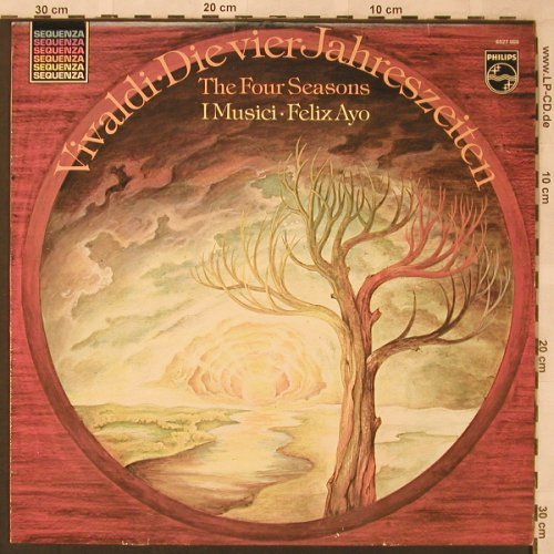 Vivaldi,Antonio: Die Vier Jahreszeiten, Philips Sequenza(6527 088), NL, Ri, 1959 - LP - L6793 - 6,00 Euro