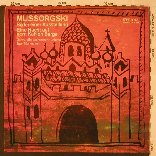 Mussorgsky,Modest: Bilder einer Ausstellung/Nacht auf, Eterna(8 26 449), DDR, 1974 - LP - L6798 - 6,00 Euro