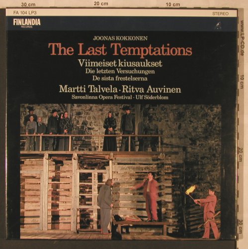 Kokkonen,Joonas: The Last Temptations, Box, FS-New, Finnlandia (FA 104 LP3), SF, 1984 Typ: 3LP Best.-Nr.: L6805 Preis: 30,00 Euro