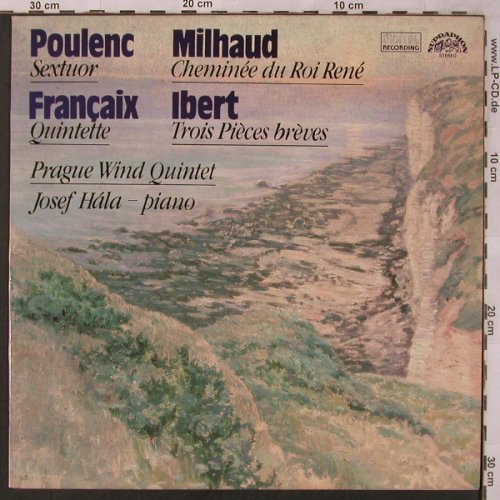 Poulenc,Francis/Milhaud/Francaix/Ib: Sextuor/Cheminée du Roi Rene...., Supraphon (11 0372-1), CZ, 1989 Typ: LP Best.-Nr.: L6822 Preis: 7,50 Euro
