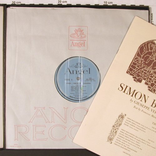 Verdi,Giuseppe: Simon Boccanegra - Box, Angel(3617 C/L), US,vg+/m-,  - 3LP - L6830 - 9,00 Euro
