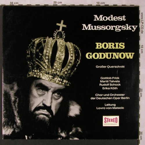 Mussorgsky,Modest: Boris Godunow - Gr.Querschnitt, Fono-Ring(SFGLP 77 841), D,  - LP - L6841 - 6,00 Euro