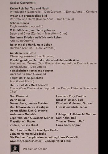 Mozart,Wolfgang Amadeus: Don Giovanni-Querschnitt, Fono-Ring(SFGLP 77 979), D,  - LP - L6842 - 6,00 Euro