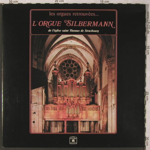 V.A.L'Orgue Silbermann: de l'eglise St.Thomas de Strasbourg, Auvdis(AV 4816), F, Foc, 1980 - LP - L6844 - 7,50 Euro