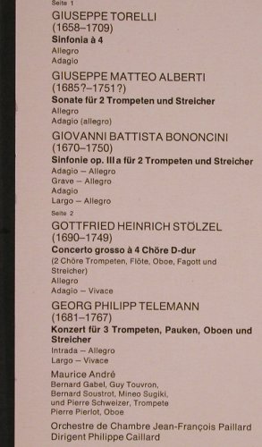 Andre,Maurice: mit seinen Schülern, EMI Electrola/Erato (SFGLP 78 281), D, 1972 Typ: LP Best.-Nr.: L6861 Preis: 6,00 Euro