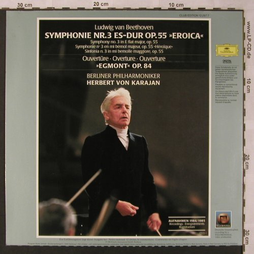 Beethoven,Ludwig van: Sinfonie Nr.3 Eroica /Ouvert.Egmond, Deutsche Gramophon(13 297 7), D, Club Ed, 1986 - LP - L6866 - 7,50 Euro