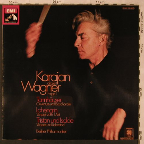 Karajan,Herbert von: Dirigiert Wagner Folge 1, EMI(C 065-02 603 Q), D, 1975 - LPQ - L6869 - 6,00 Euro