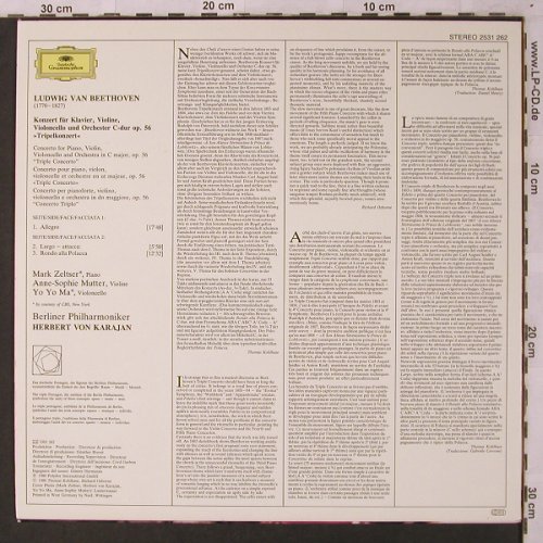 Beethoven,Ludwig van: Tripelkonzert, Deutsche Grammophon(2531 262), D, 1980 - LP - L6877 - 7,50 Euro