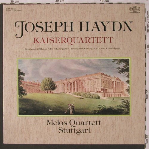 Haydn,Joseph: Kaiserquartett op.76,Nr.3 & 4, Intercord(26 830-0), D, 1981 - LP - L6880 - 5,00 Euro
