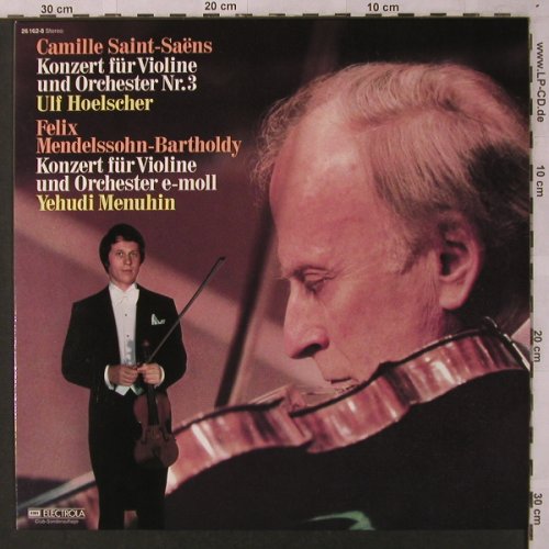 Saint-Saens,Camille / Medelsssohn B: Konzerte für Violine & Orch., EMI (26 162-8), D Club-Ed., 1980 Typ: LP Best.-Nr.: L6887 Preis: 6,00 Euro