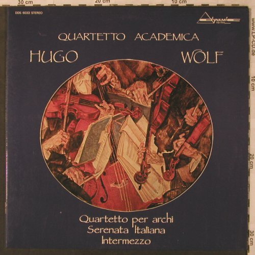 Wolf,Hugo: Quartetto per archi, Serenata Ital., Dynamic(DDS 6033), I, Foc, 1984 - LP - L6894 - 9,00 Euro
