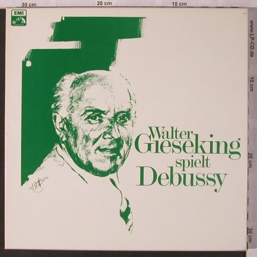 Gieseking,Walter: spielt Debussy, Werke für Klavier, EMI (No Booklet)(F 667 473/78), D,  - 6LP - L6895 - 24,50 Euro